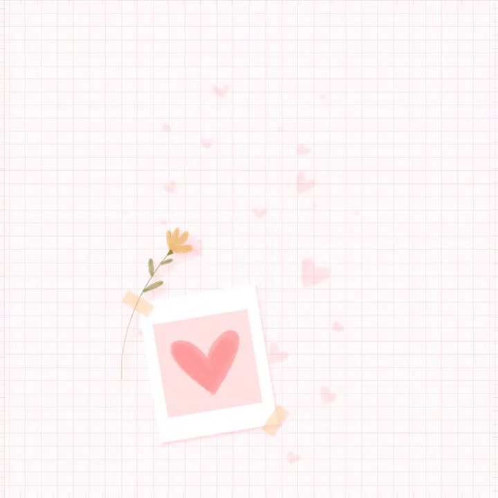 Pink love theme artwork